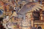 Puzzel van 1500 stukjes. Pegasus tijdens de vlucht. Ravensbu, Gebruikt, Ophalen of Verzenden, 500 t/m 1500 stukjes, Legpuzzel