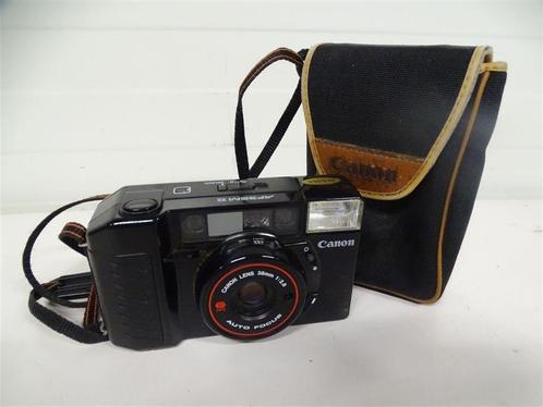 A6427. Canon AF35M II met Opberghoes0, Audio, Tv en Foto, Fotocamera's Analoog, Gebruikt, Canon, Ophalen of Verzenden