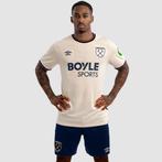 West Ham 2025/2026 25/26 uitshirt, Kleding | Heren, Sportkleding, Verzenden, Wit, Umbro, Voetbal