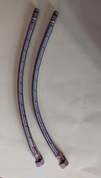 2 Flexibele aansluitingsslangen voor kraan, Doe-het-zelf en Bouw, Ophalen of Verzenden, Zo goed als nieuw, Kraan