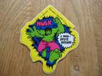 Hulk Marvel 1977 8,5 x 8,5 cm Sticker, Verzamelen, Ophalen of Verzenden, Nieuw, Strip of Tekenfilm