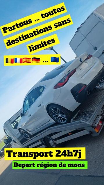 Assistance Dépannage et transport voiture 24h7j  beschikbaar voor biedingen