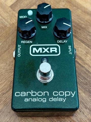 MXR Carbon Copy delay beschikbaar voor biedingen