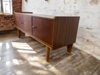 vintage houten tv kast / lowboard / lage kast, Antiek en Kunst, Ophalen of Verzenden