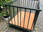 OUD HOUTEN KINDERPARK JAREN 50. OPPLOOIBAAR. GOEDE STAAT., Kinderen en Baby's, Babyparken, Ophalen, Gebruikt, Rechthoekig