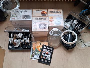 Gros lot d'accessoires pour robot magimix 4200 5200 ..., Enlèvement ou Envoi, Comme neuf
