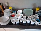 servies allerlei, Ophalen