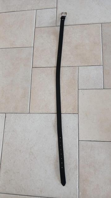 2x riem zwart leer L beschikbaar voor biedingen