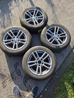 Auto winterbanden 205/55 r16 91h continental en velgen, Auto-onderdelen, Banden en Velgen, Ophalen, Gebruikt, 16 inch, Banden en Velgen