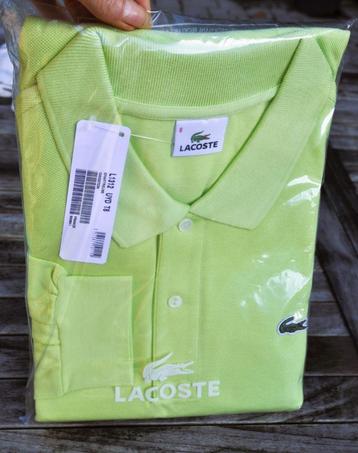 Lacoste polo homme t.8/XXXL neuf avec étiquette beschikbaar voor biedingen