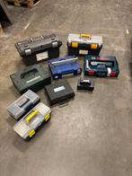 Lot geriefkoffers gereedschapskoffers gereedschapskist systa, Ophalen