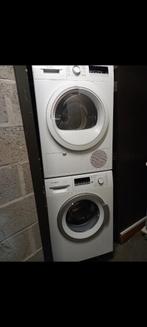 Bosch 8 kg A+++ wasmachine. Bosch wasdroger met c-pomp, Ophalen, Zo goed als nieuw