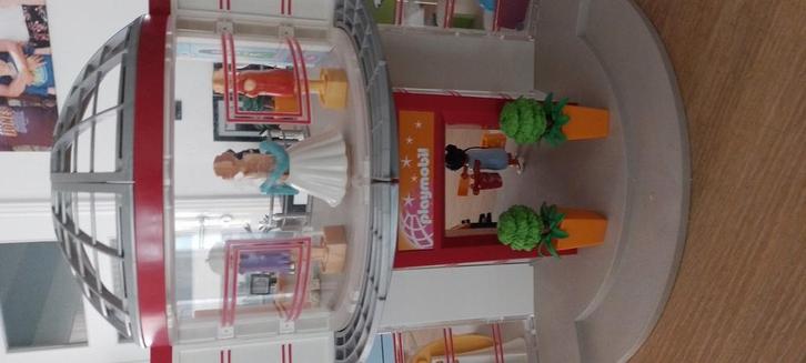 Playmobil winkelcentrum, Kinderen en Baby's, Speelgoed | Playmobil, Gebruikt, Complete set, Ophalen