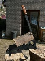 Fendeuse de bûches manuelle en acier, Ophalen of Verzenden, Zo goed als nieuw