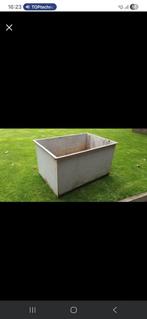 Lekbak ijzeren bak/bloembak?, Ophalen