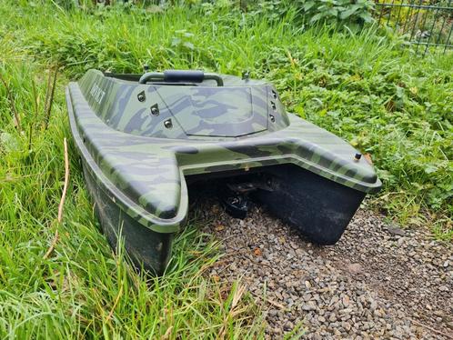 Voerboot met dieptemeter, Watersport en Boten, Hengelsport | Karpervissen, Gebruikt, Overige typen, Ophalen