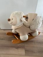 Nattou Schommel Schaap Hout, Kinderen en Baby's, Ophalen, Gebruikt, Rij- of Hobbelspeelgoed
