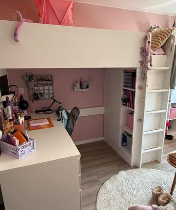 Smastad ikea hoogslaper te koop, Enlèvement, Lit mezzanine