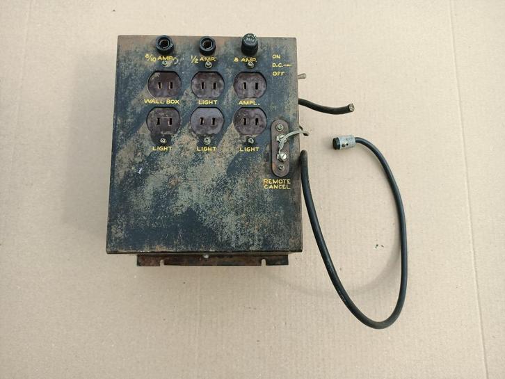 Voeding/ Verlichting AMI B (1949) jukebox, Verzamelen, Automaten | Jukeboxen, Ami, Verzenden