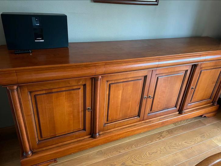 Eetkamer in kerselaar, Maison & Meubles, Salles à manger complètes, Comme neuf, Enlèvement