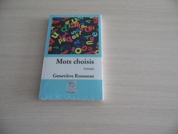 MOTS CHOISIS GENEVIÈVE ROUSSEAU     NEUF SOUS BLISTER beschikbaar voor biedingen