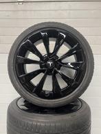 19’’ TESLA MODEL 3/Y VELGEN ZOMERBANDEN ORIGINEEL TPMS TURBI, Auto-onderdelen, 19 inch, Gebruikt, Banden en Velgen, Ophalen of Verzenden