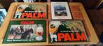 4 bierframes. PALM en KASTEEL., Ophalen of Verzenden, Gebruikt, Reclamebord, Plaat of Schild, Palm