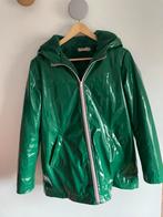 Hippe glanzende regenjas / winterjas, Kleding | Dames, Jassen | Winter, Ophalen of Verzenden, Zo goed als nieuw, Maat 36 (S), Groen