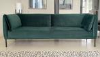 Zetel Velvet Smaragd 3-zit - 2,20x90 - hoogwaardig fluweel, 250 tot 300 cm, Rechte bank, Stof, 75 tot 100 cm