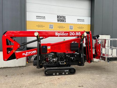 Hoogtewerker Platfombasket spider 20,95, Doe-het-zelf en Bouw, Gereedschap | Overige machines, Zo goed als nieuw, Ophalen