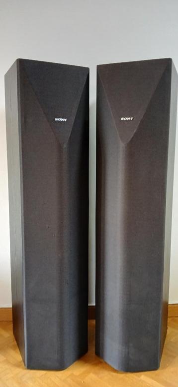  Sony SS-E571V speakerset + Yamaha AX-300 versterker  beschikbaar voor biedingen