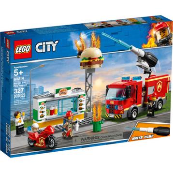 LEGO Burger Staaf Brand Rescue 60214