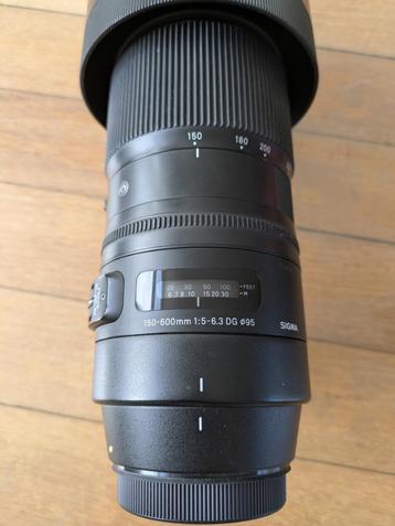 SIGMA 150-600mm F5-6.3 DG OS HSM | C Canon EF beschikbaar voor biedingen