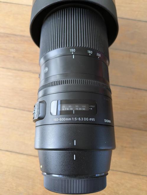 SIGMA 150-600mm F5-6.3 DG OS HSM | C Canon EF, Audio, Tv en Foto, Foto | Lenzen en Objectieven, Zo goed als nieuw, Telelens, Zoom