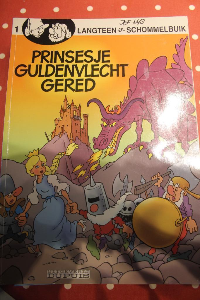 Langteen en Schommelbuik        jef Nys, Boeken, Stripverhalen, Gelezen, Meerdere stripboeken, Ophalen of Verzenden