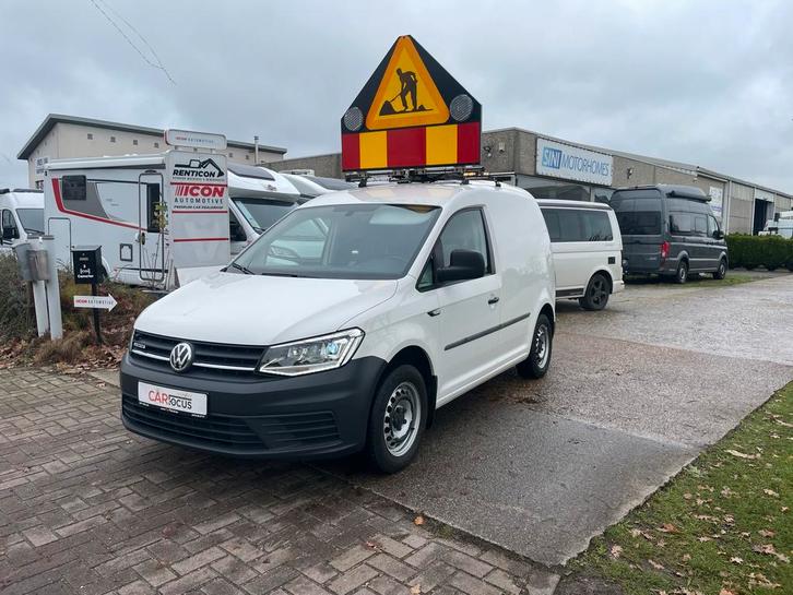 Vw Caddy 1.4 TGI Automaat Slechts 67000km Xenon-Cam-Airco-.., Auto's, Volkswagen, Bedrijf, Te koop, Caddy Combi, ABS, Achteruitrijcamera