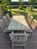 Tribù tuintafelset, Tuin en Terras, Ophalen, Bijzettafel, Tuinset, Hout