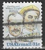 USA 1978 - Yvert 85PA - Orville en Wilbur Wright (ST), Affranchi, Envoi
