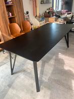 GRATIS eettafel zwart 200cm x 90cm, Ophalen, Gebruikt, 50 tot 100 cm, Vijf personen of meer