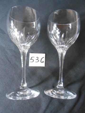 Val Saint Lambert kristal glas glazen  beschikbaar voor biedingen