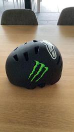 BMX helm en handschoenen, Fietsen en Brommers, Ophalen, Zo goed als nieuw