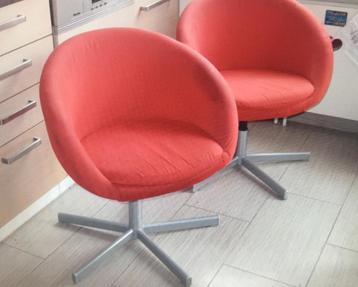 Twee IKEA Skruvsta stoelen GRATIS, Ophalen, Gebruikt, Twee, Metaal