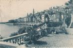 MENTON LA VIEILLE VILLE PRISE DE L AMIRAUTE 1925 CPA, Collections, Enlèvement ou Envoi, 1920 à 1940, Affranchie, France