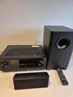 home cinema Pioneer, versterker, subwoofer, midden speaker, Audio, Tv en Foto, Home Cinema-sets, Ophalen, 70 watt of meer, Zo goed als nieuw