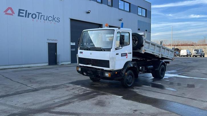 Mercedes-Benz 814 (3 WAY TIPPER / MANUAL PUMP / POMPE MANUEL, Autos, Camions, Entreprise, Achat, ABS, Toit ouvrant, Mercedes-Benz