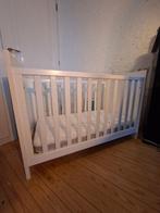 2 x wit babybed, 70 à 85 cm, Utilisé, 140 à 160 cm, Enlèvement