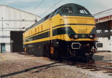 5 photos de locomotives diesels type 60/201 beschikbaar voor biedingen