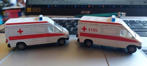 H0LK 0929 MERCEDES-BENZ BESTELBUSJES AMBULANCE VLOOT 1:87., Hobby en Vrije tijd, Modelauto's | 1:87, Gebruikt, Auto, SIKU, Verzenden