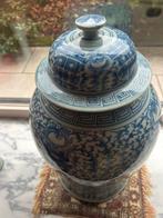 Grote oude chinese vaas met deksel intact, Antiek en Kunst, Ophalen
