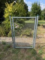 Gegalvaniseerde tuinpoort met enkele vleugel, Tuin en Terras, Tuinpoorten, Ophalen, Gebruikt, Staal, Draaipoort